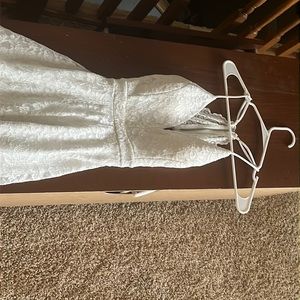 White elegant dress only used once for a quinceañera